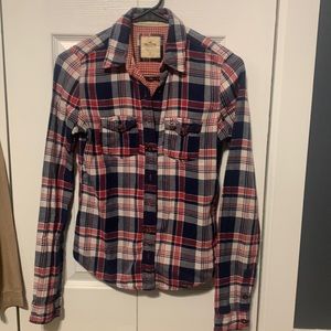 Hollister flannel size XS excellent condition.